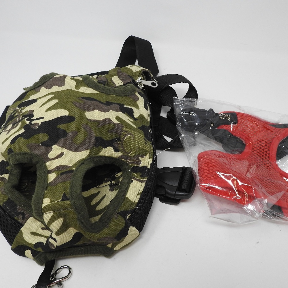 Dog harnesses Wear your dog on your chest camo
